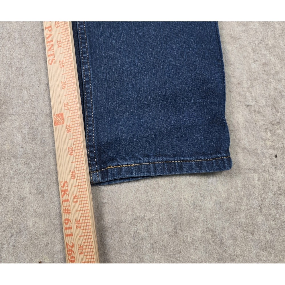 Levi's 511 Series Mens Jeans 31x30 Tag Is (32x32) Straight‎ Dark Wash Classic - Picture 8 of 9